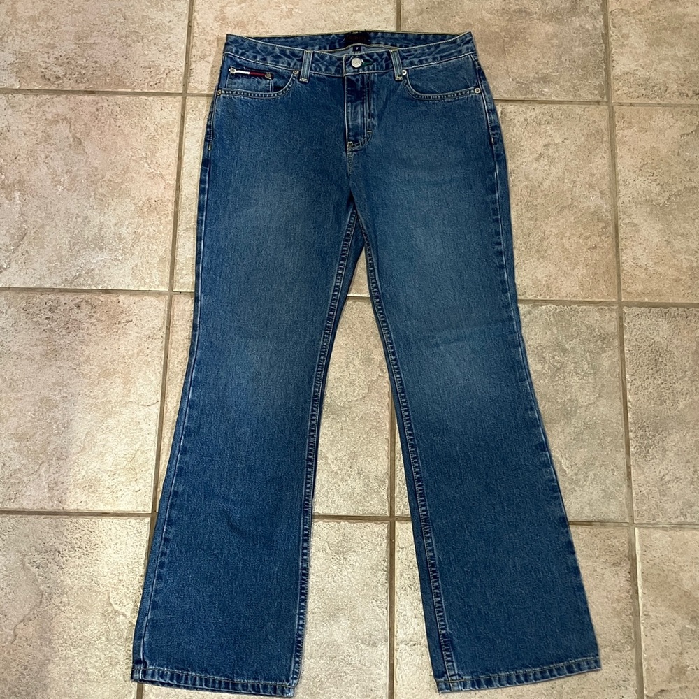 Tommy Hilfiger Blue Flare Women's Jeans size 7